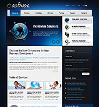 Web Hosting Web Design Template 29767