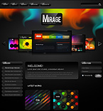 Web Hosting Web Design Template 29771