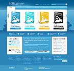 Web Hosting Web Design Template 29798