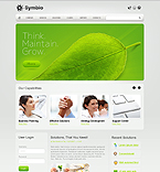 Web Hosting Web Design Template 30161