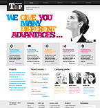 Web Hosting Web Design Template 30206
