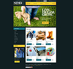 Web Hosting Web Design Template 30992