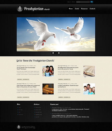 WordPress main photoshop screenshot