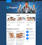 Web Hosting Web Design Template 31280