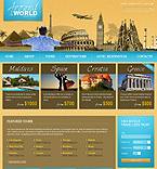 Web Hosting Web Design Template 31452
