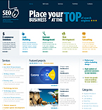 Web Hosting Web Design Template 31987