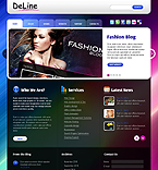 Web Hosting Web Design Template 32159