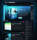 Web Hosting Web Design Template 32352