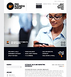 Web Hosting Web Design Template 32438