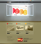 Web Hosting Web Design Template 32530