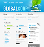 Web Hosting Web Design Template 32550