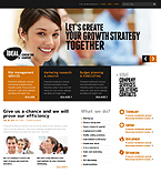 Web Hosting Web Design Template 32569