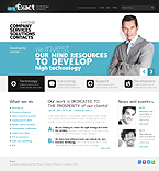 Web Hosting Web Design Template 32648