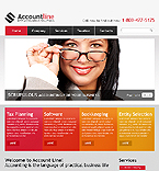 Web Hosting Web Design Template 32827