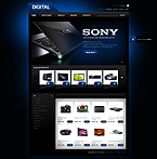 Web Hosting Web Design Template 33175