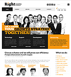 Web Hosting Web Design Template 33201