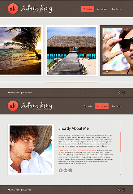 ADOBE PHOTOSHOP HOMEPAGE SCREENSHOT