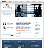 Web Hosting Web Design Template 33437