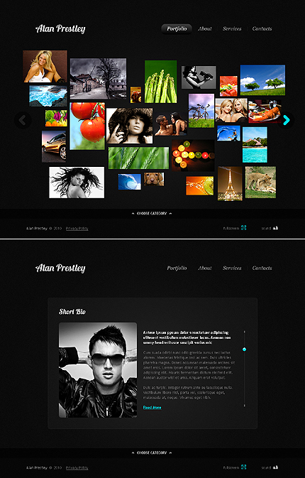 ADOBE PHOTOSHOP HOMEPAGE SCREENSHOT