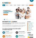 Web Hosting Web Design Template 33569