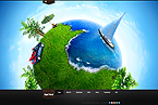 Web Hosting Web Design Template 33753