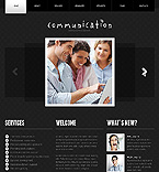 Web Hosting Web Design Template 33777