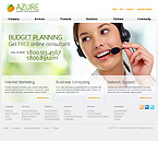 Web Hosting Web Design Template 33847