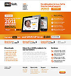 Web Hosting Web Design Template 33893