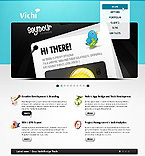 Web Hosting Web Design Template 33952