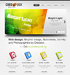 Web Hosting Web Design Template 34003