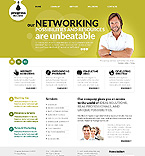 Web Hosting Web Design Template 34070