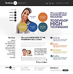 Web Hosting Web Design Template 34075