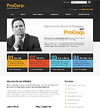 Web Hosting Web Design Template 34076
