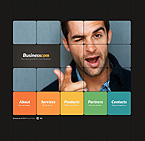Web Hosting Web Design Template 34572