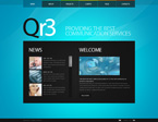 Web Hosting Web Design Template 34699
