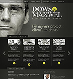 Web Hosting Web Design Template 34709
