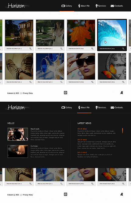 ADOBE PHOTOSHOP HOMEPAGE SCREENSHOT