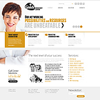 Web Hosting Web Design Template 35636