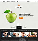 Web Hosting Web Design Template 36835