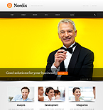 Web Hosting Web Design Template 36952