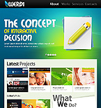 Web Hosting Web Design Template 37084