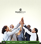 Web Hosting Web Design Template 37247