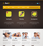 Web Hosting Web Design Template 37398