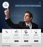 Web Hosting Web Design Template 37481