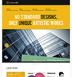 Web Hosting Web Design Template 37483