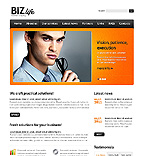 Web Hosting Web Design Template 37526