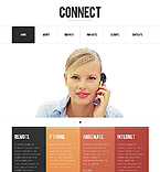 Web Hosting Web Design Template 37587