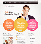 Web Hosting Web Design Template 37652