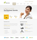 Web Hosting Web Design Template 37718