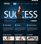 Web Hosting Web Design Template 37751